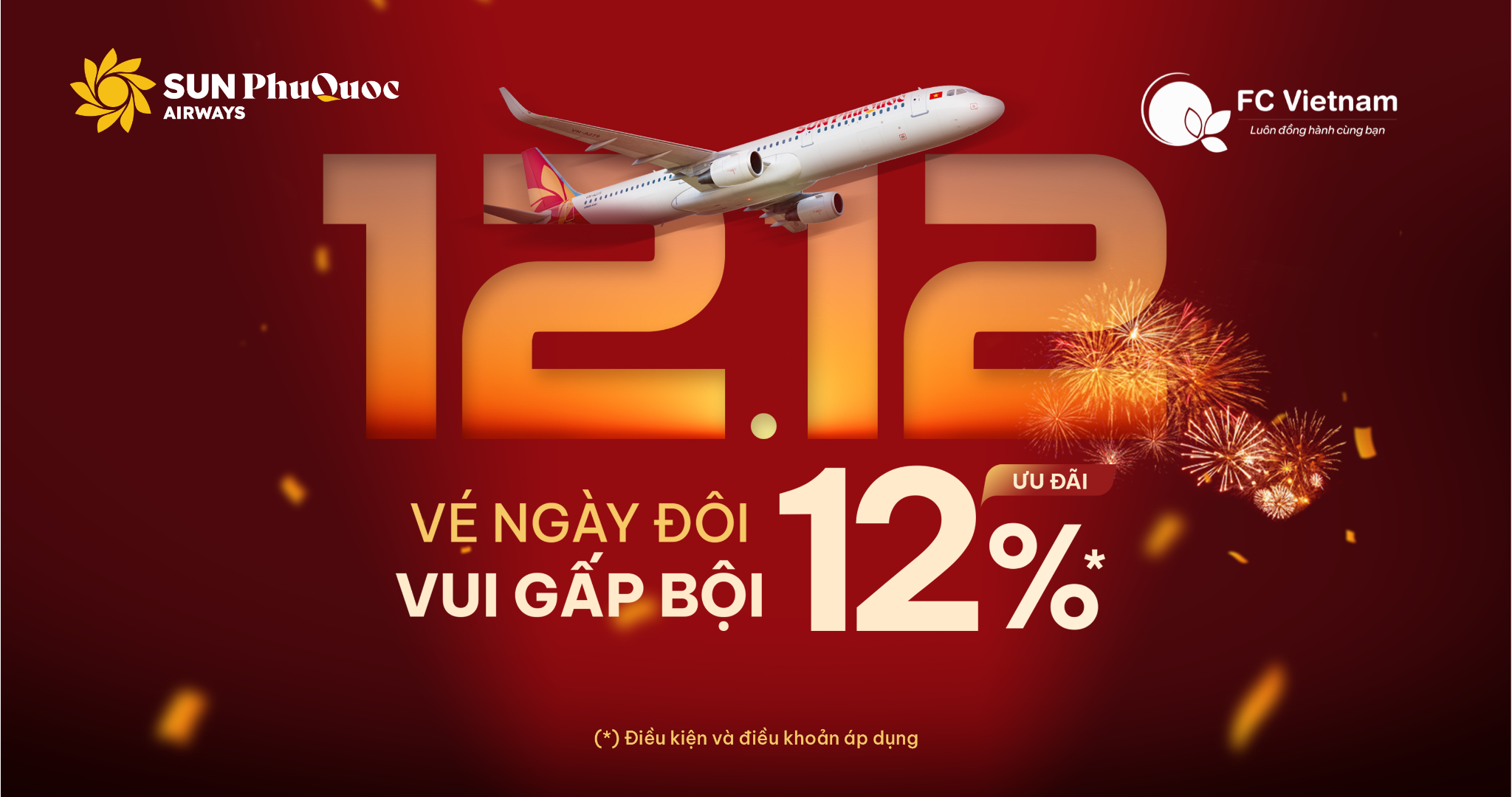 12.12 tới rồi, F.C Việt Nam rủ bạn bay đi chill!