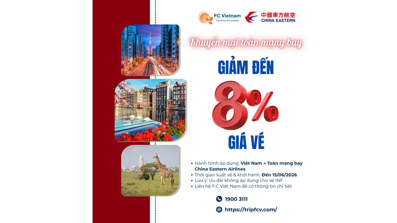 ĐI ĐÂU GIỜ? — CHINA EASTERN TRẢ LỜI GIÚP BẠN RỒI NÈ!